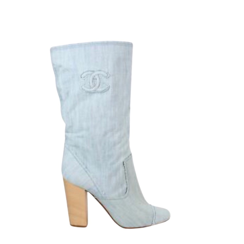 Vintage never worn CHANEL COWBOY BOOTS
